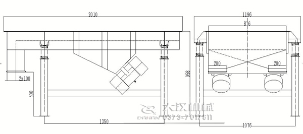 蟲膠直線振動(dòng)篩外形尺寸 蟲膠直線振動(dòng)篩外形尺寸